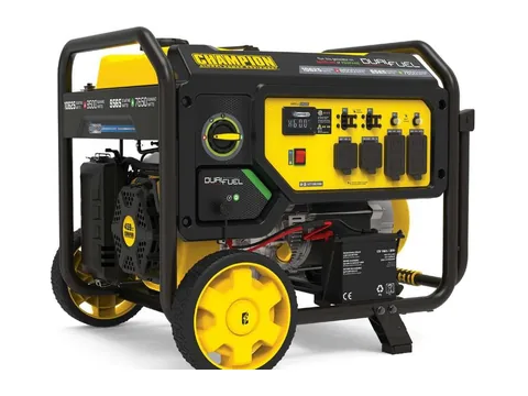 Product photo of the Champion 8500-Watt Dual Fuel with CO Shield