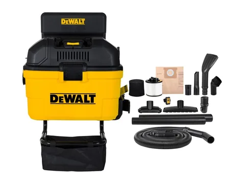 Product photo of the DeWalt 6-Gallon 5 HP Wall-Mounted Wet/Dry Vac
