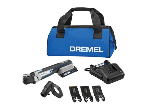 Product photo of the Dremel Multi-Max MM20V Oscillating Tool Kit