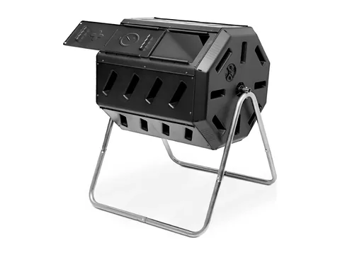 Product photo of the FCMP Outdoor IM4000 Dual-Chamber Tumbling Composter
