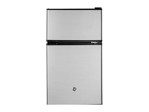 Product photo of the GE 3.1 Cu. Ft. Double-Door Compact Refrigerator
