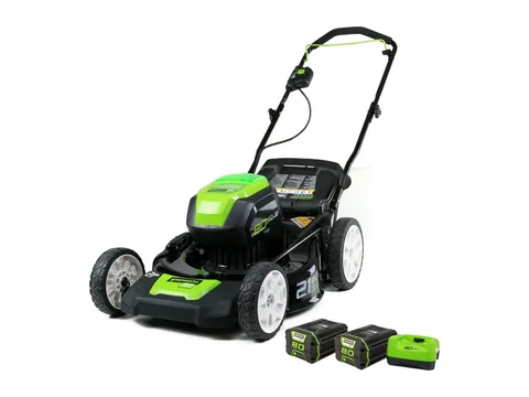 Product photo of the Greenworks Pro 80V 21-Inch Brushless Push Mower