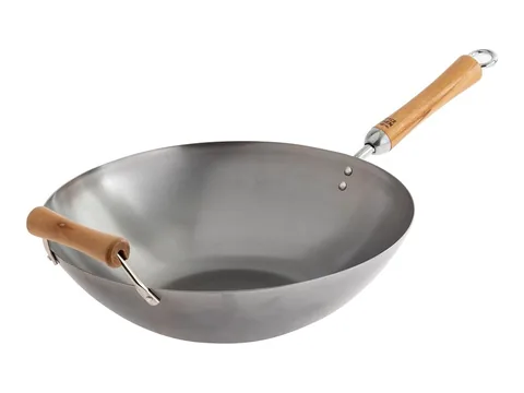 Product photo of the Joyce Chen Classic Series Carbon Steel Wok