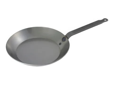 Product photo of the Matfer Bourgeat 11 7/8-Inch Black Carbon Steel Fry Pan