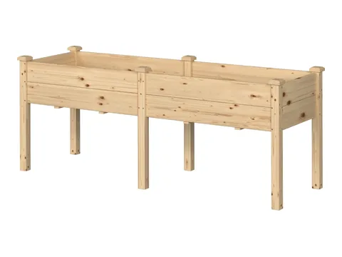 Product photo of the Veikous Large Cedar Wood Raised Garden Bed
