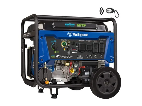 Product photo of the Westinghouse WGen9500DF Dual Fuel